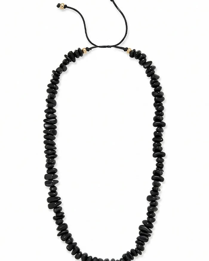 Flora Black Necklace Kadın Kolyesi