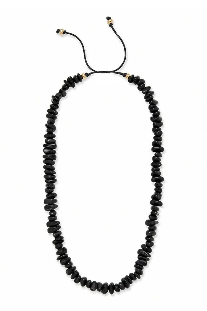 Flora Black Necklace Kadın Kolyesi