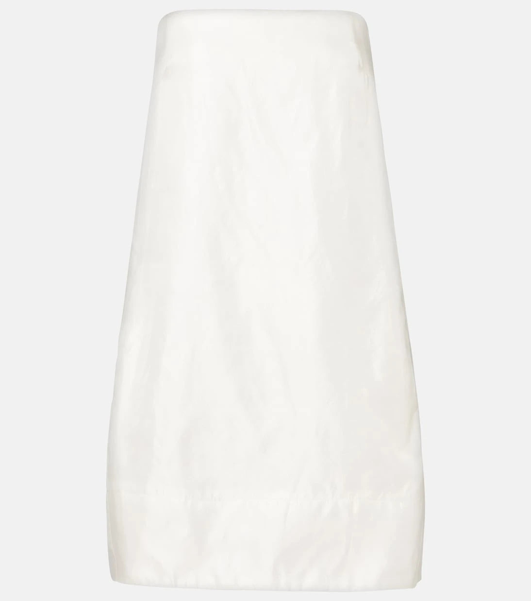 Staud - Lidia silk satin minidress