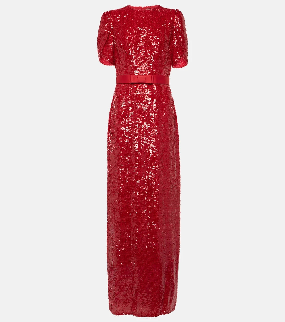 Erdem - Bow-detail sequined maxi dress