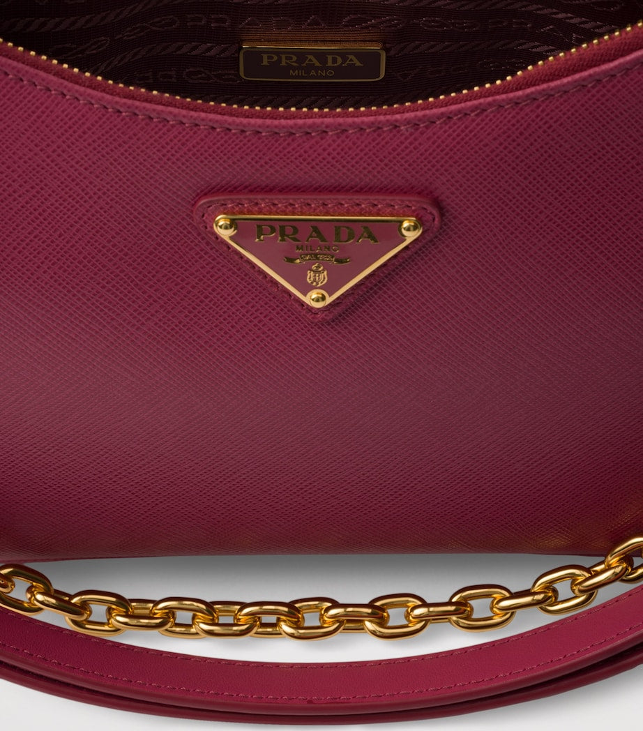 Prada Mini Saffiano Leather Re-Edition Shoulder Bag