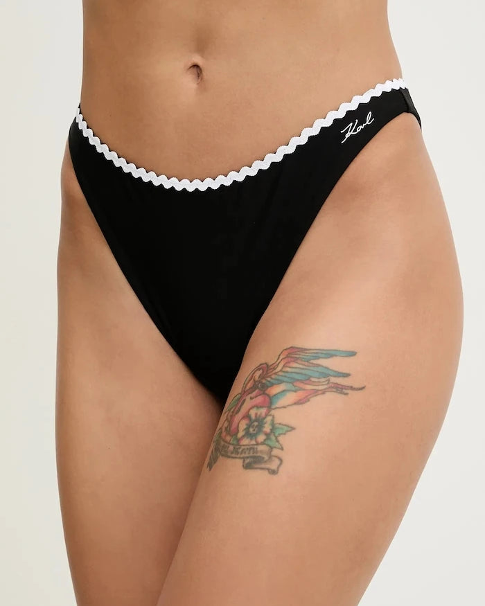 Karl Lagerfeld SIGNATURE SCALLOP Bikini Altı