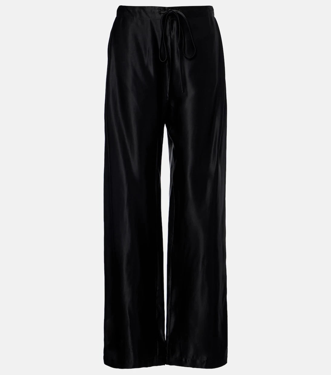 Khaite - Rohen satin wide-leg pants