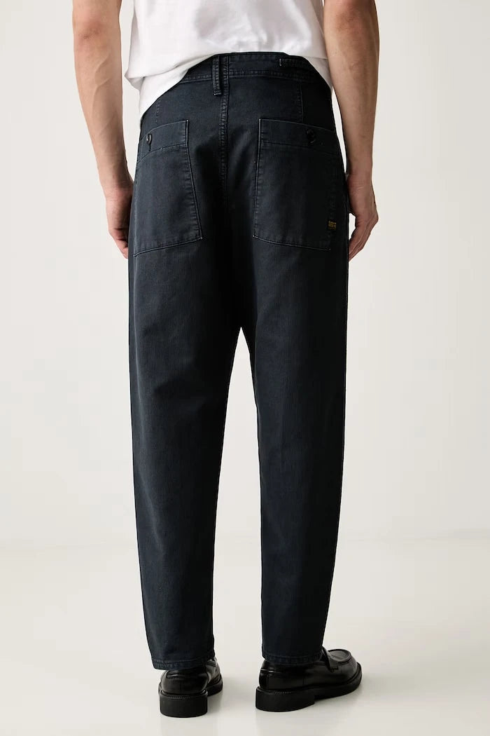 G-Star erkek pamuk pantolon Pleated Chino Relaxed Tapered