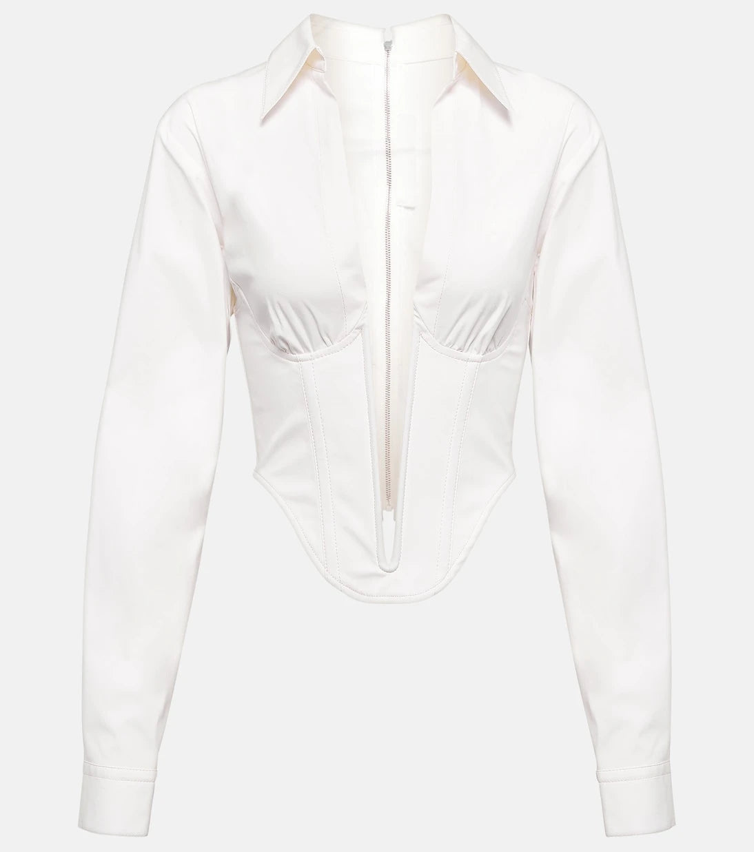 Dion Lee - توب كورسيه من مزيج القطن