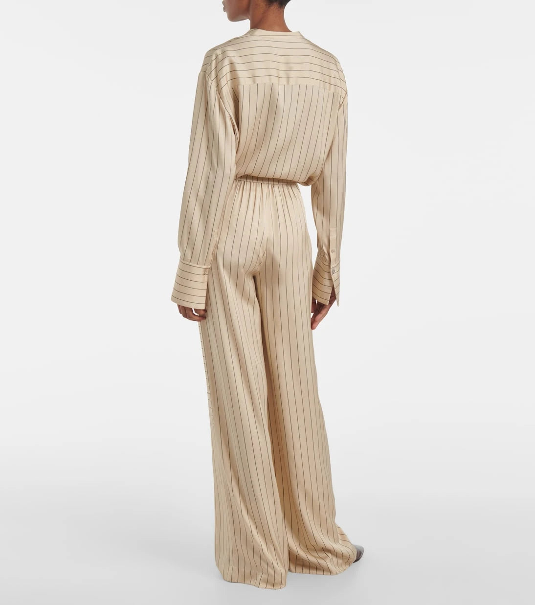 Joseph - Hulin silk-blend wide-leg pants