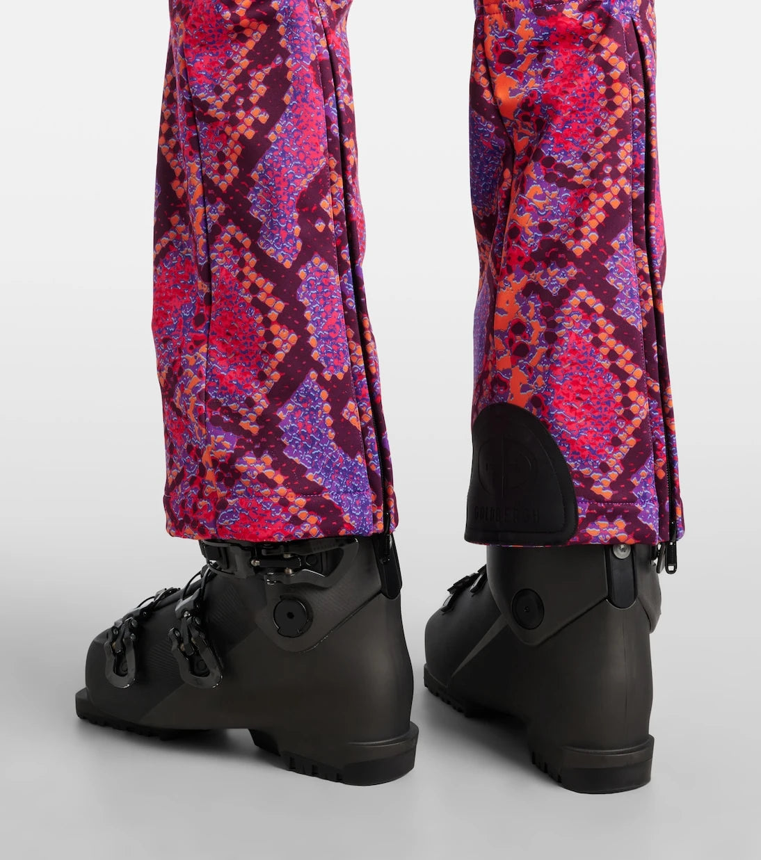 Goldbergh - Elena snake-effect ski salopettes