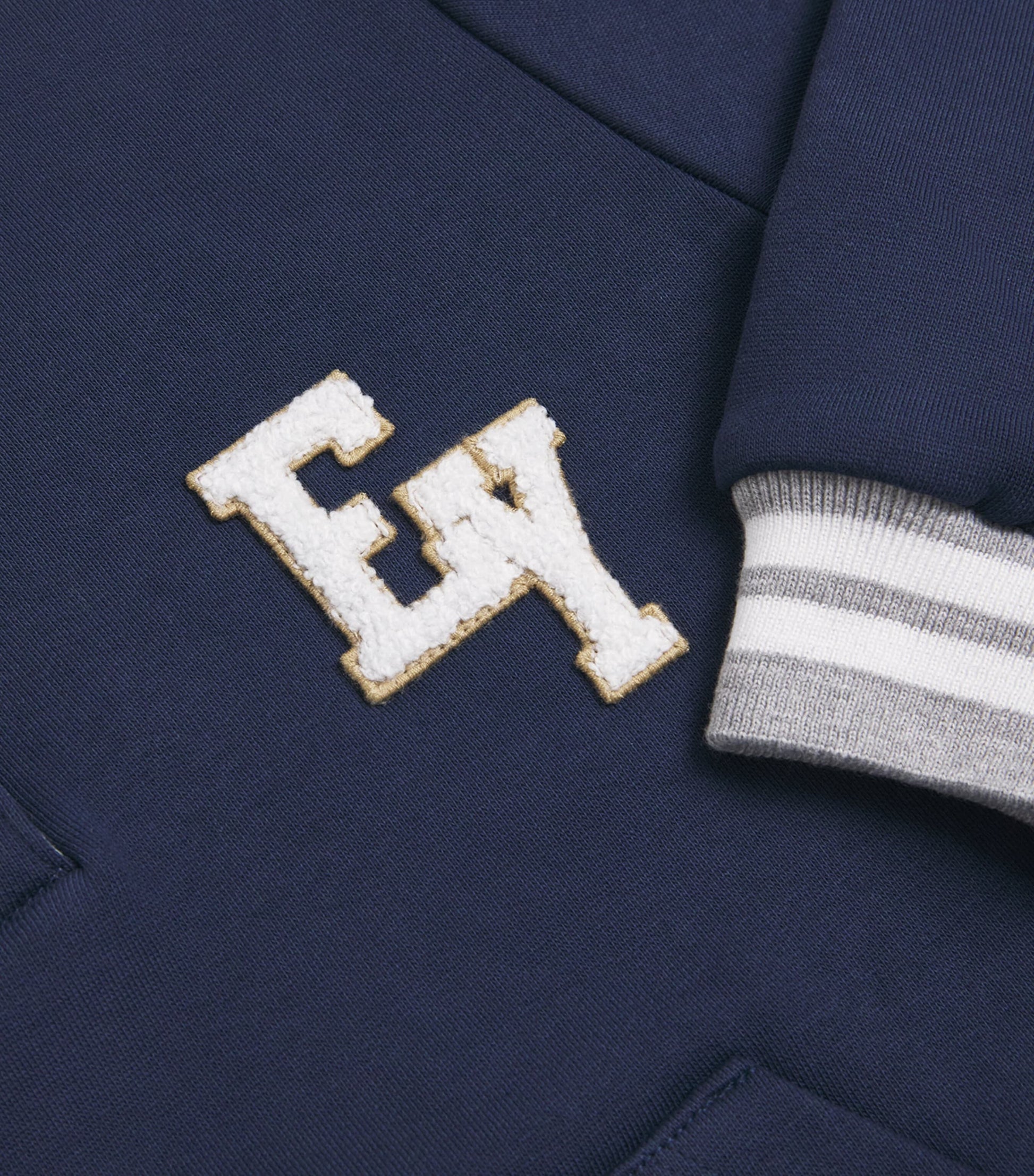 Cotton Varsity Logo Sweater (2-16 Years)