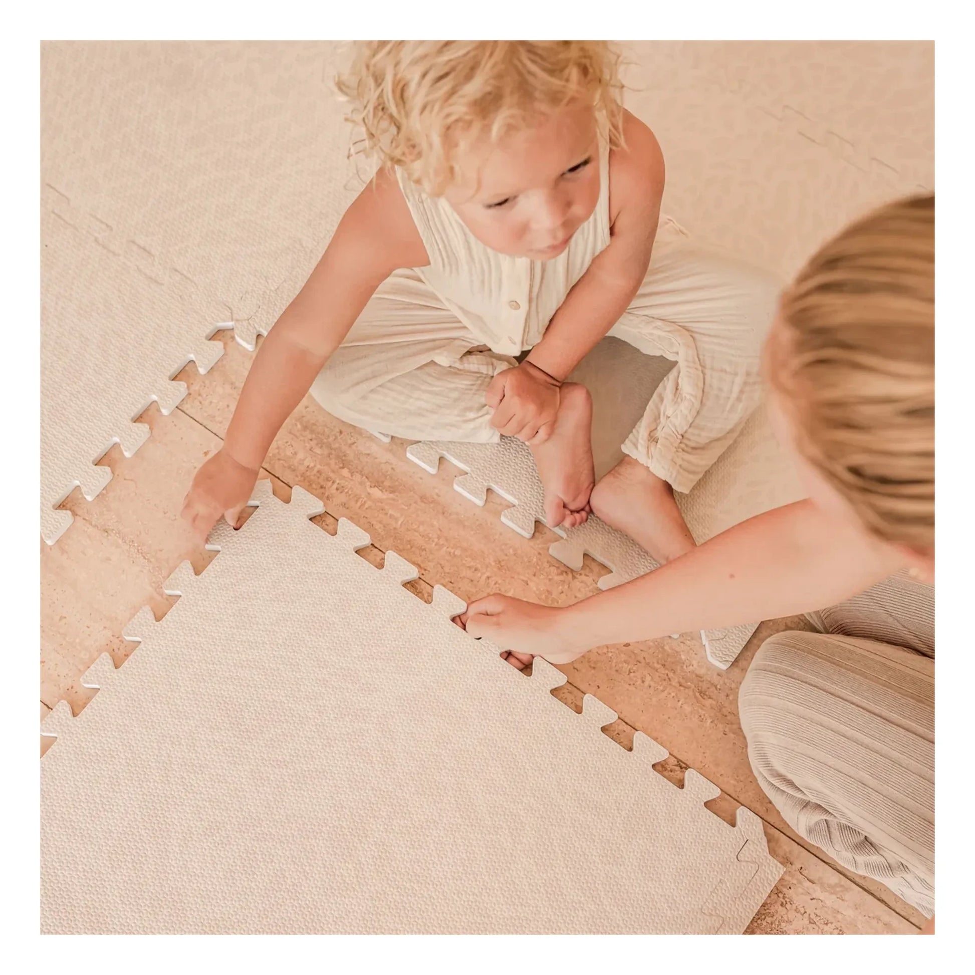 Toddlekind - Wild modular playmat | Pale Pink