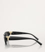 Tiffany & Co. Black Acetate Rectangular Sunglasses