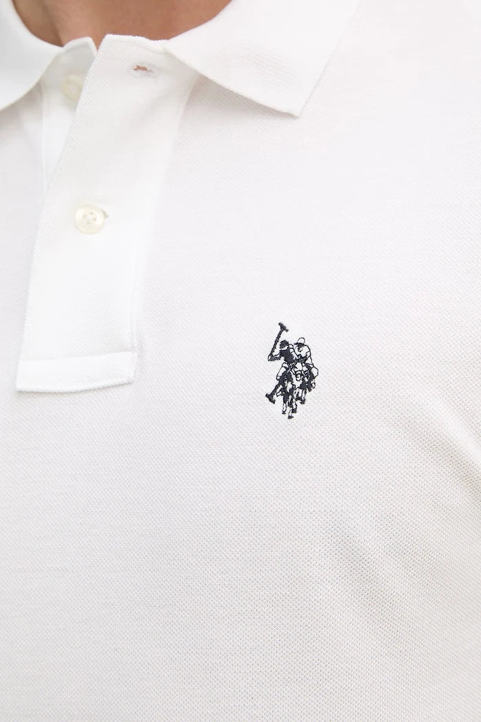 U.S. Polo Assn. Erkek Pamuklu Polo Tişört DHM PIQUE