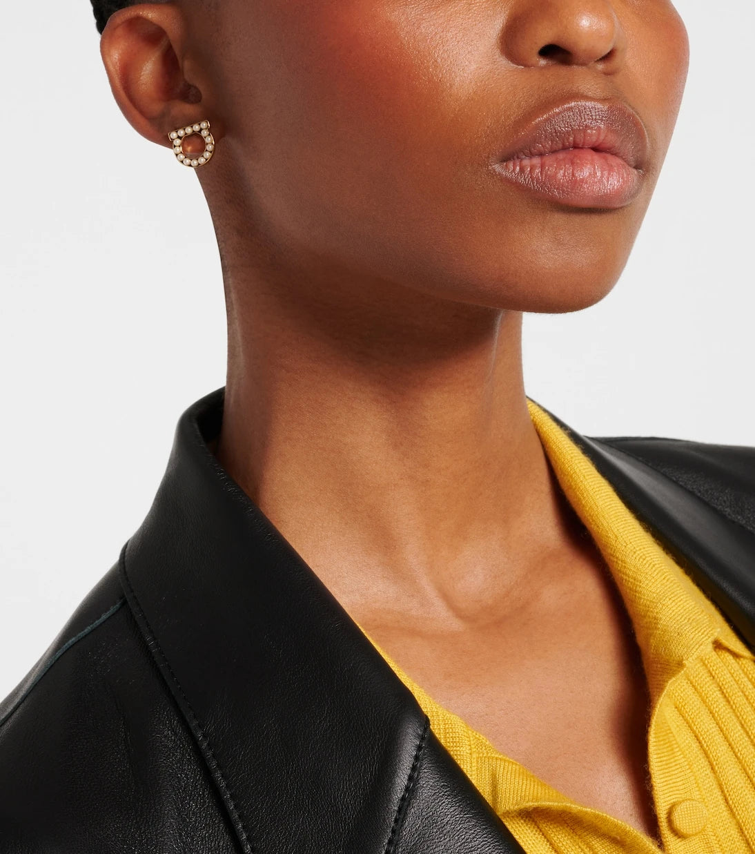 Ferragamo - Gancio faux pearl-embellished earrings