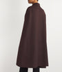 Wolk Morais Cashmere On Set Cape Coat