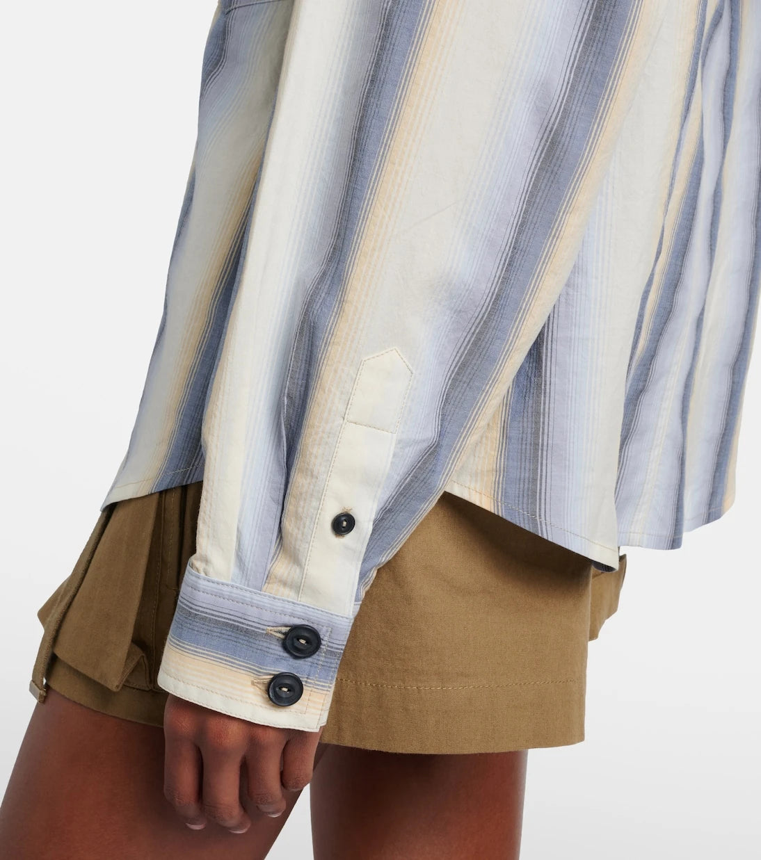 Isabel Marant - Mahvane striped cotton shirt