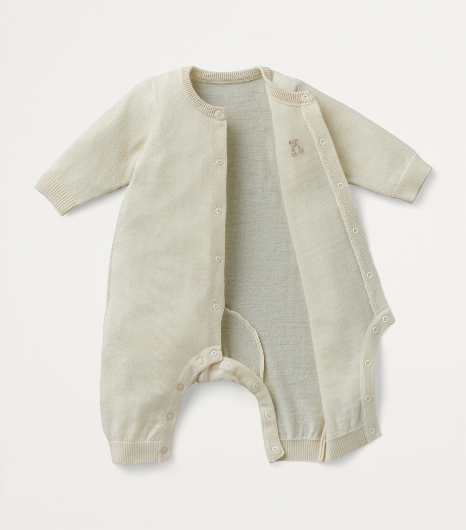 Cashmere Embroidered Playsuit (6-24 Months)