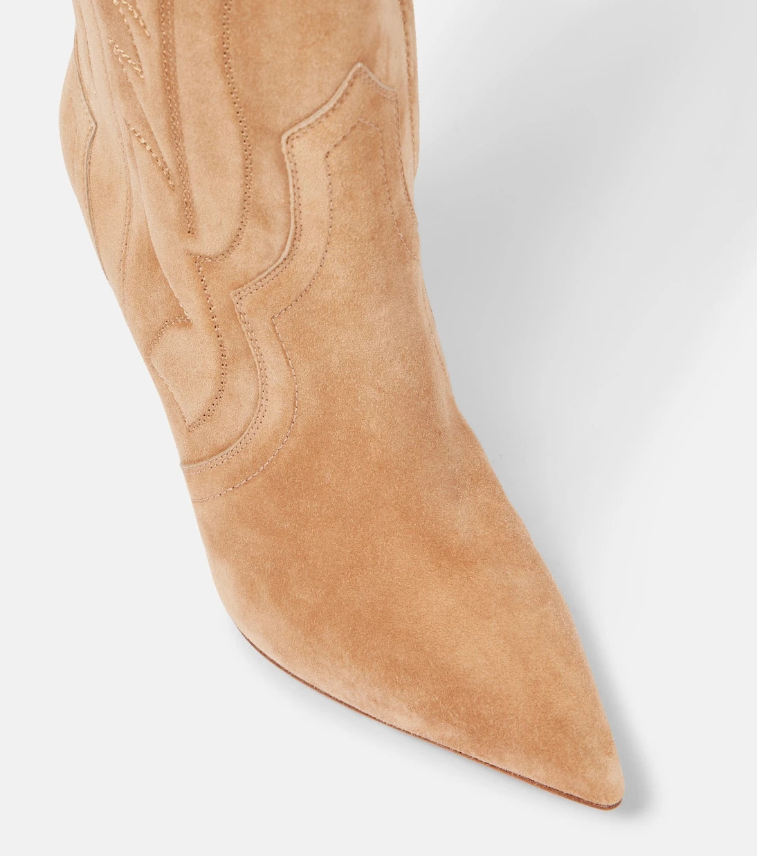 Christian Louboutin - Santia Botta 85 suede knee-high boots