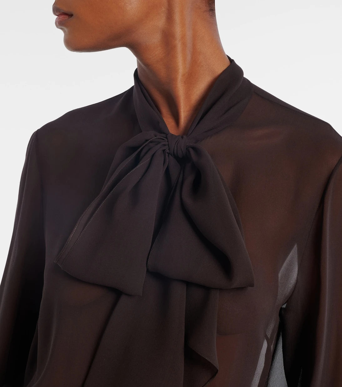 Gabriela Hearst - Shildon tie-neck silk blouse