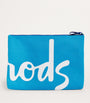 Harrods Large Cotton Logo Pouch