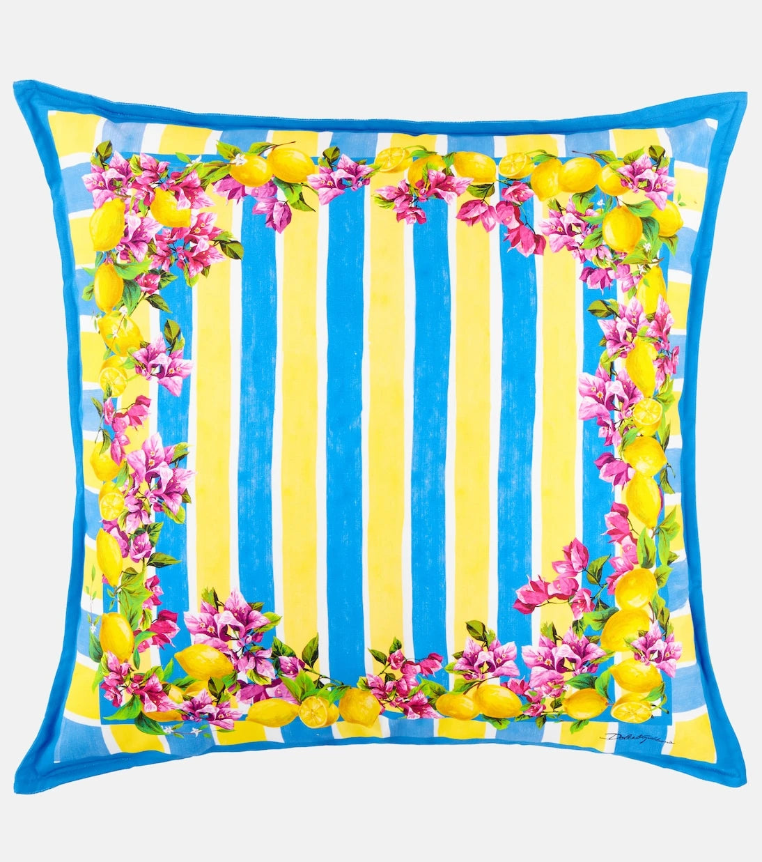 Dolce&Gabbana Casa - Taormina striped cotton cushion