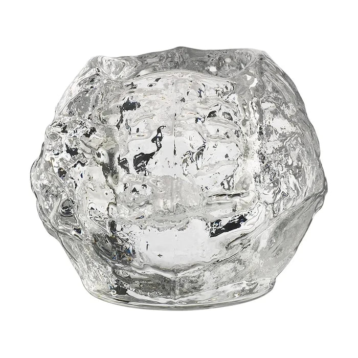 Декоративен свещник Kosta Boda Snowball 9 cm