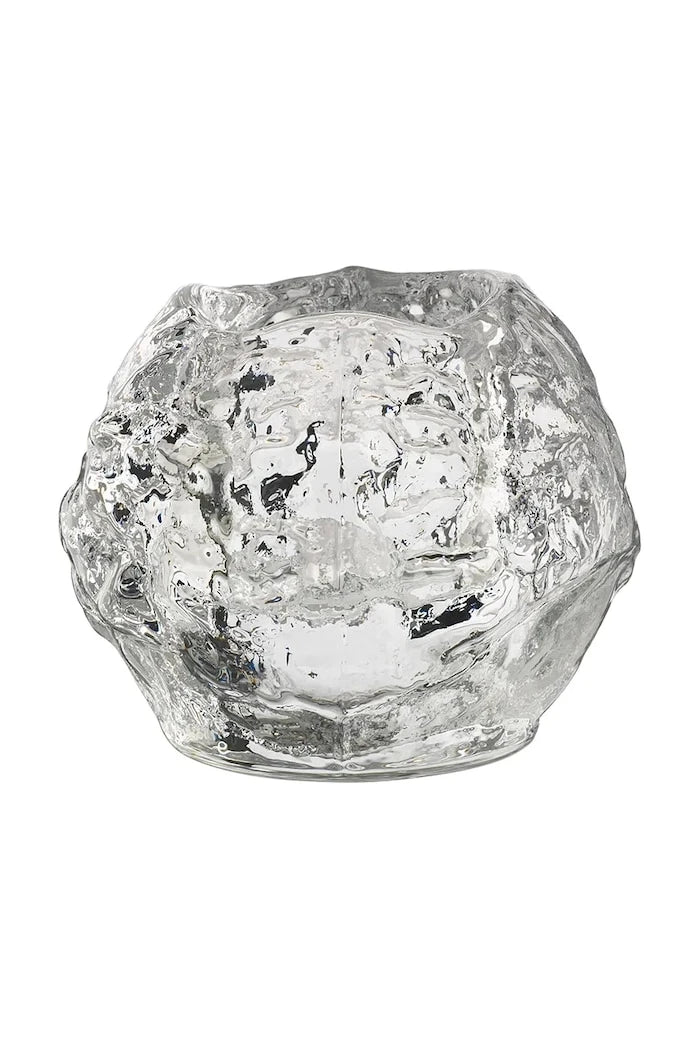 Декоративен свещник Kosta Boda Snowball 9 cm