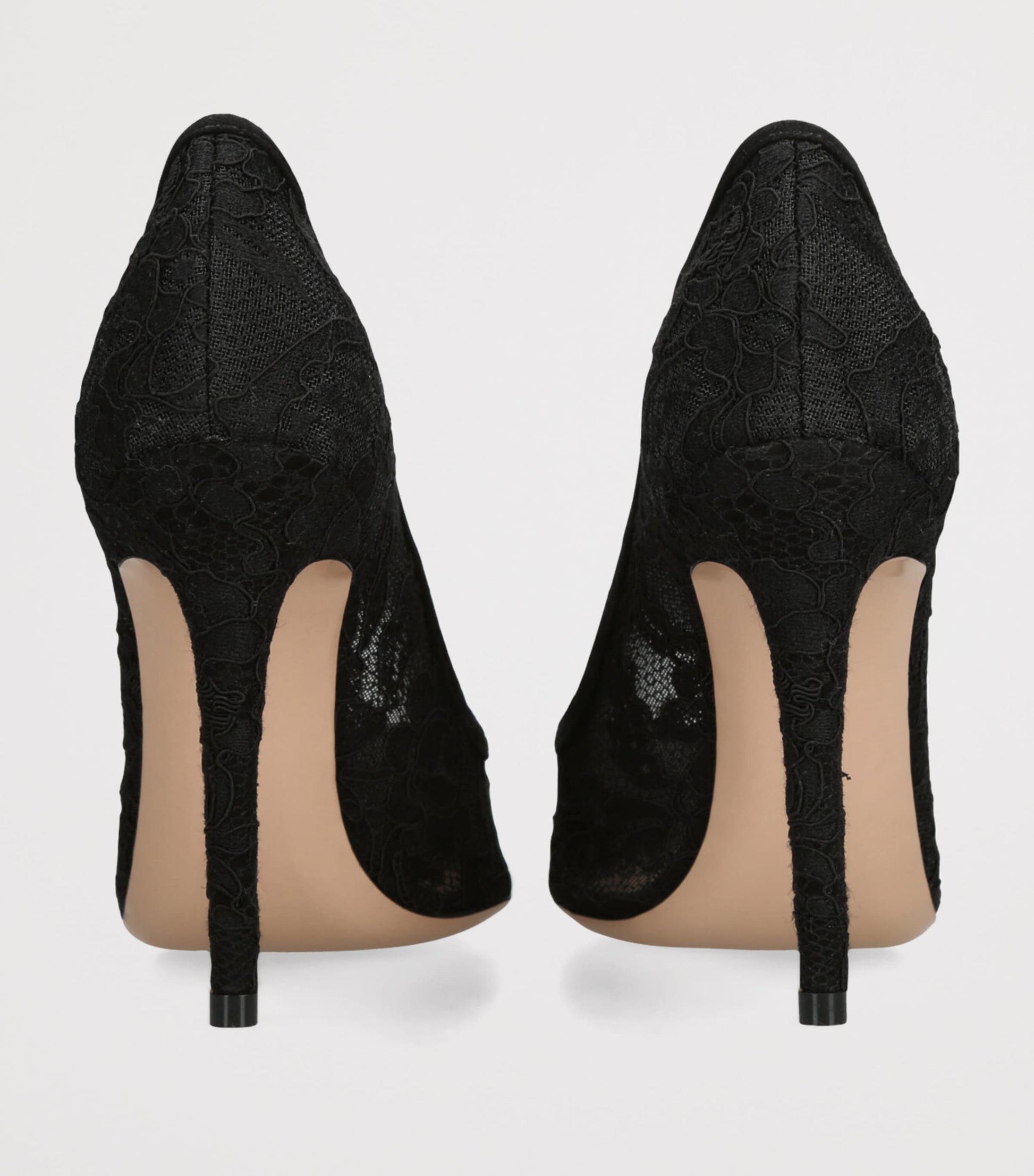 Gianvito Rossi Lace Claudia Pumps 105