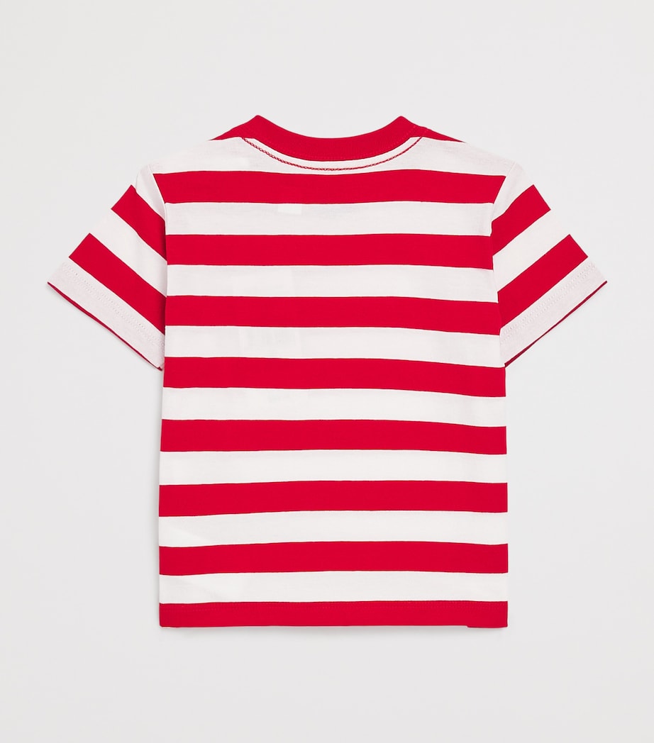 Ralph Lauren Kids Cotton Polo Pony Stripe T-Shirt (3-24 Months)