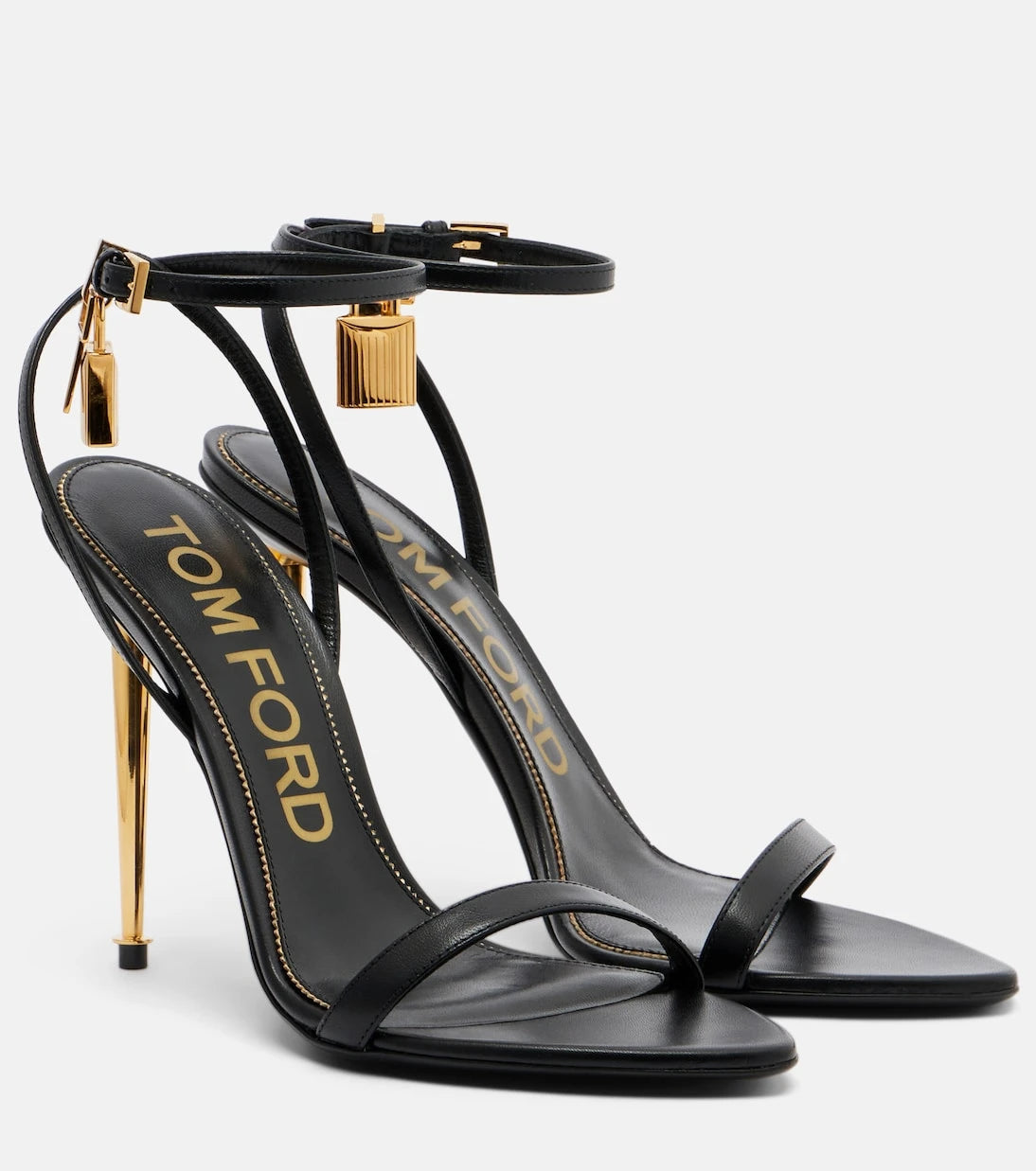 Tom Ford - Padlock leather sandals