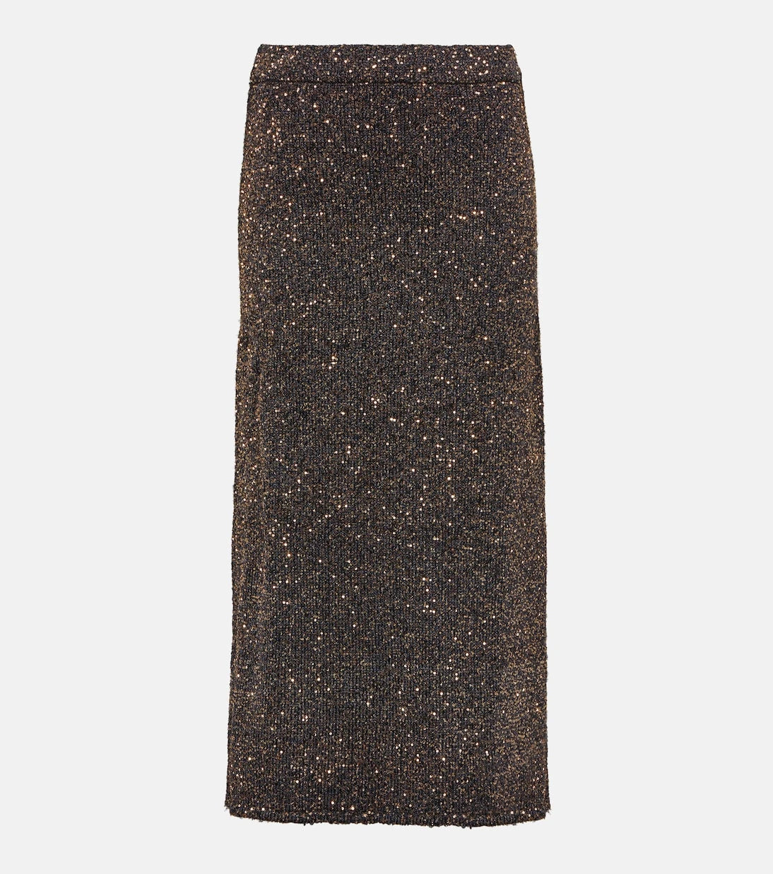 Altuzarra - Milos metallic knit maxi skirt