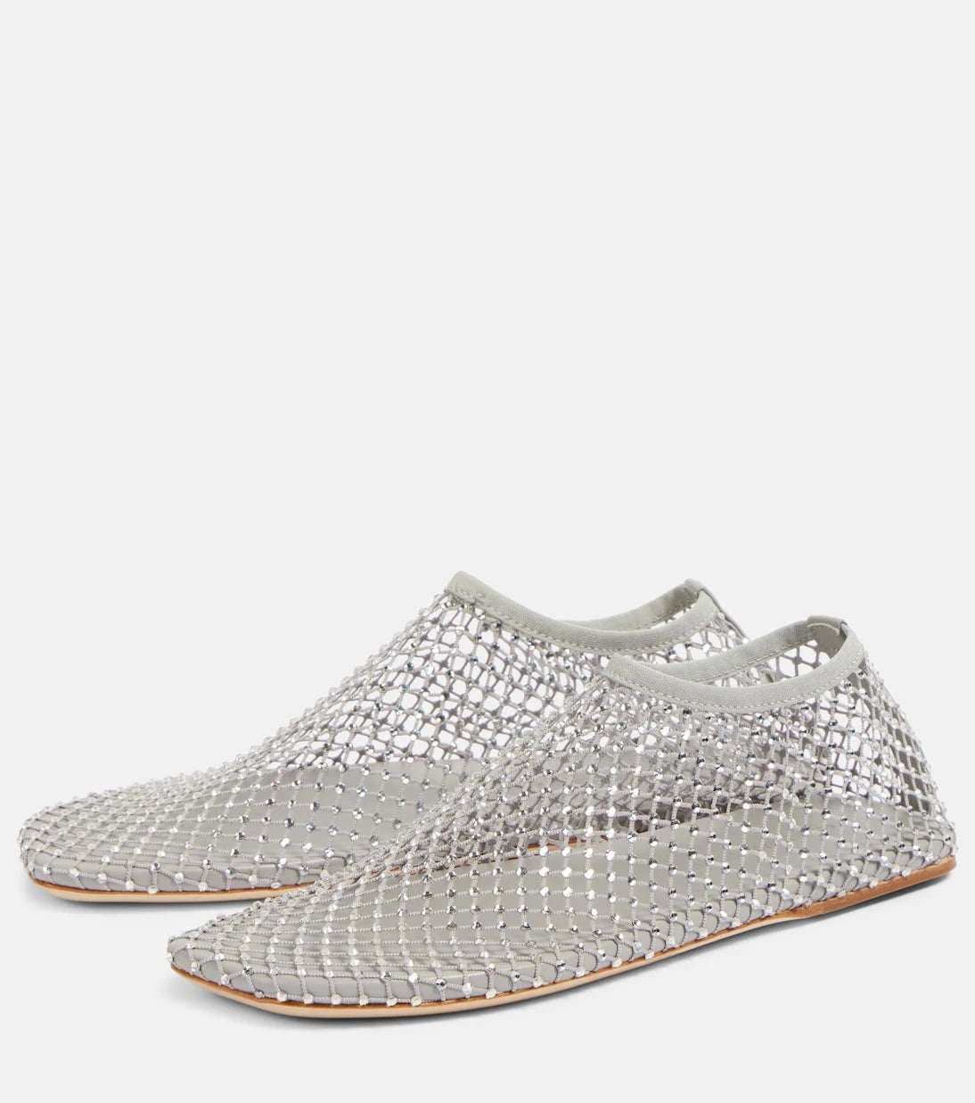 Christopher Esber - Minette embellished mesh flats
