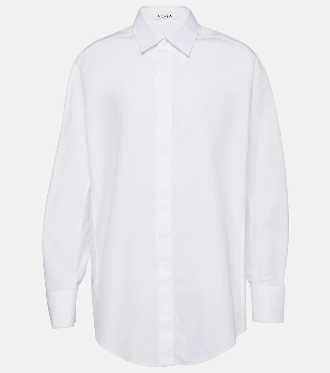 Alaïa - Oversized cotton shirt