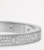 Cartier White Gold and Diamond LOVE Bracelet