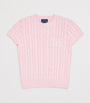 Ralph Lauren Kids Cotton Cable-Knit Top (7-14 Years)