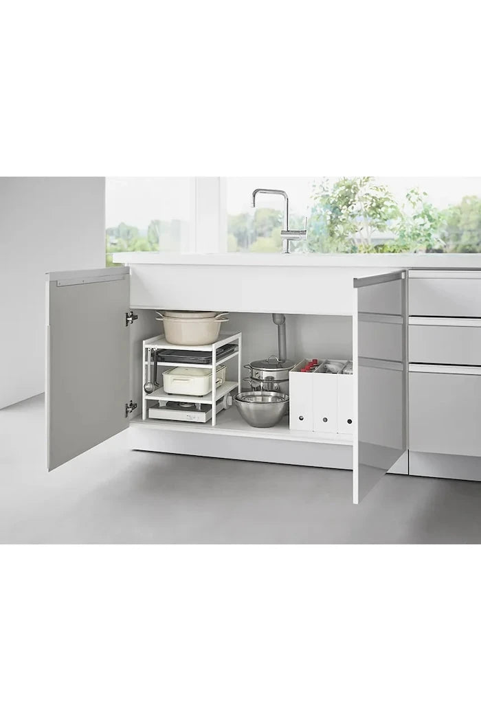 Yamazaki Tower Lavabo Altı Organizatör 33 x 41,5 x 34,5 cm