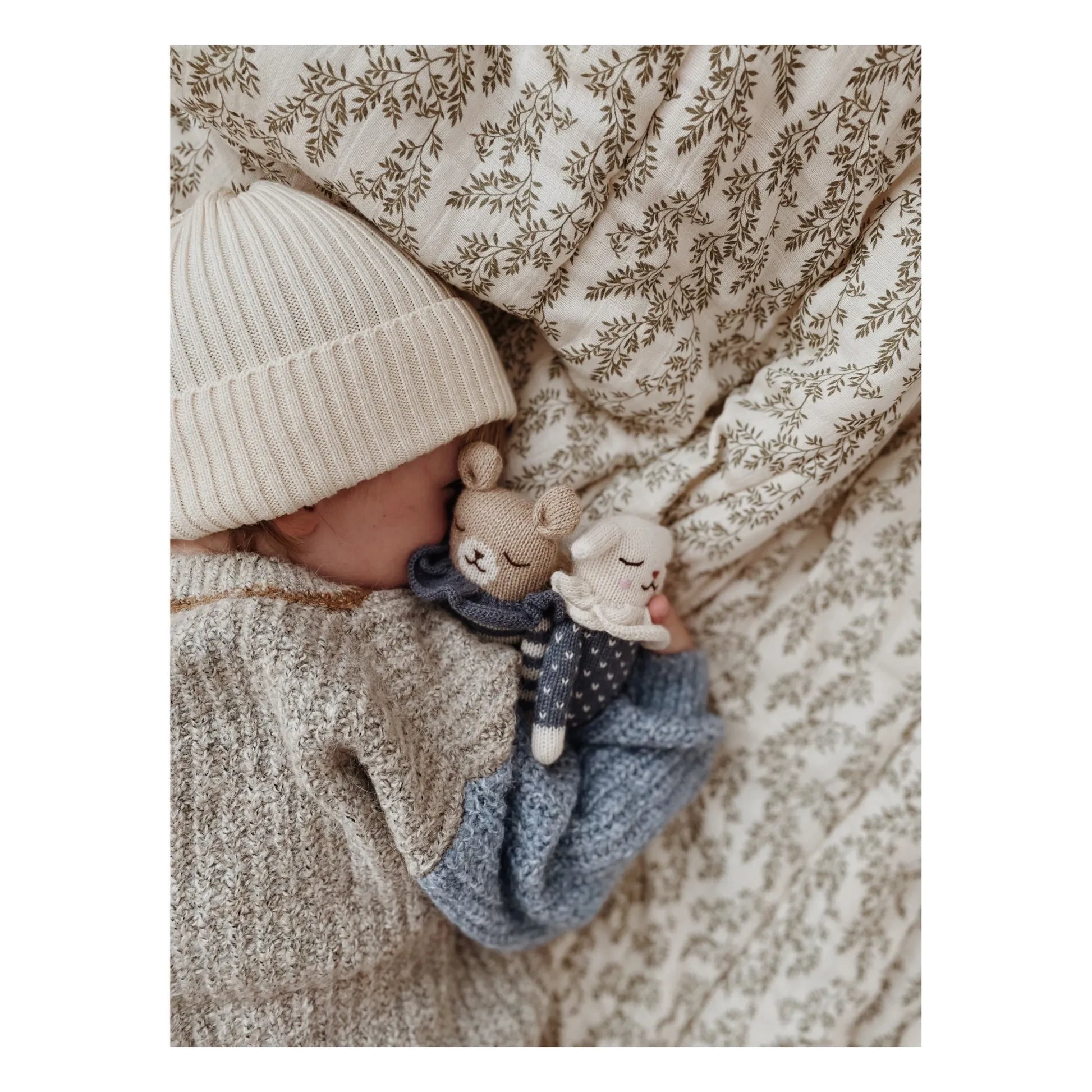Main Sauvage - Teddy Bear Combihort | Blue