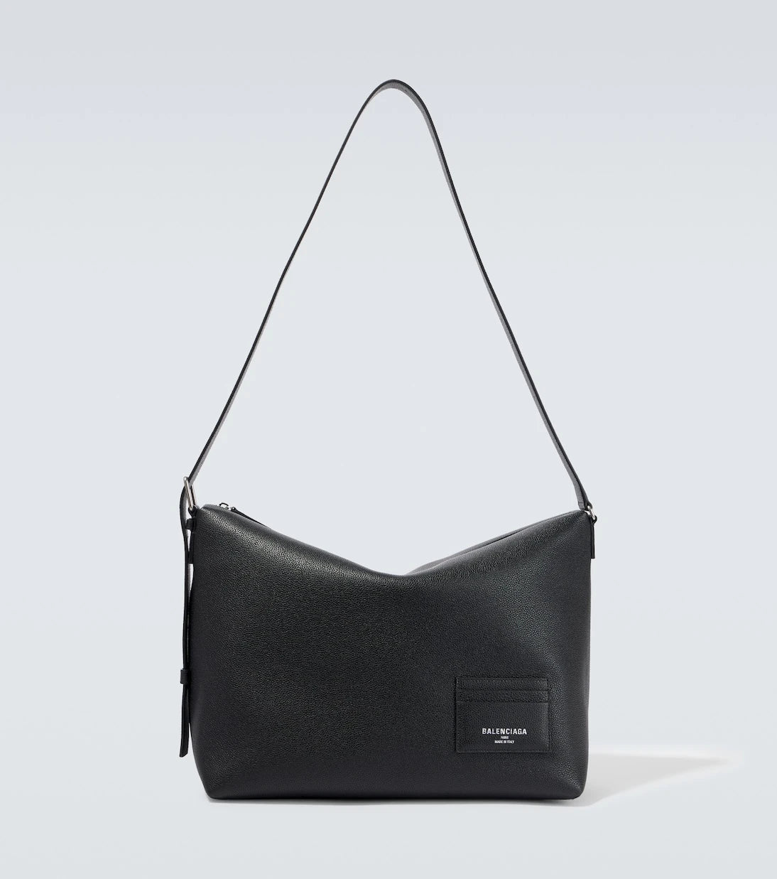 Balenciaga - حقيبة ماسنجر Credit الكبيرة من الجلد