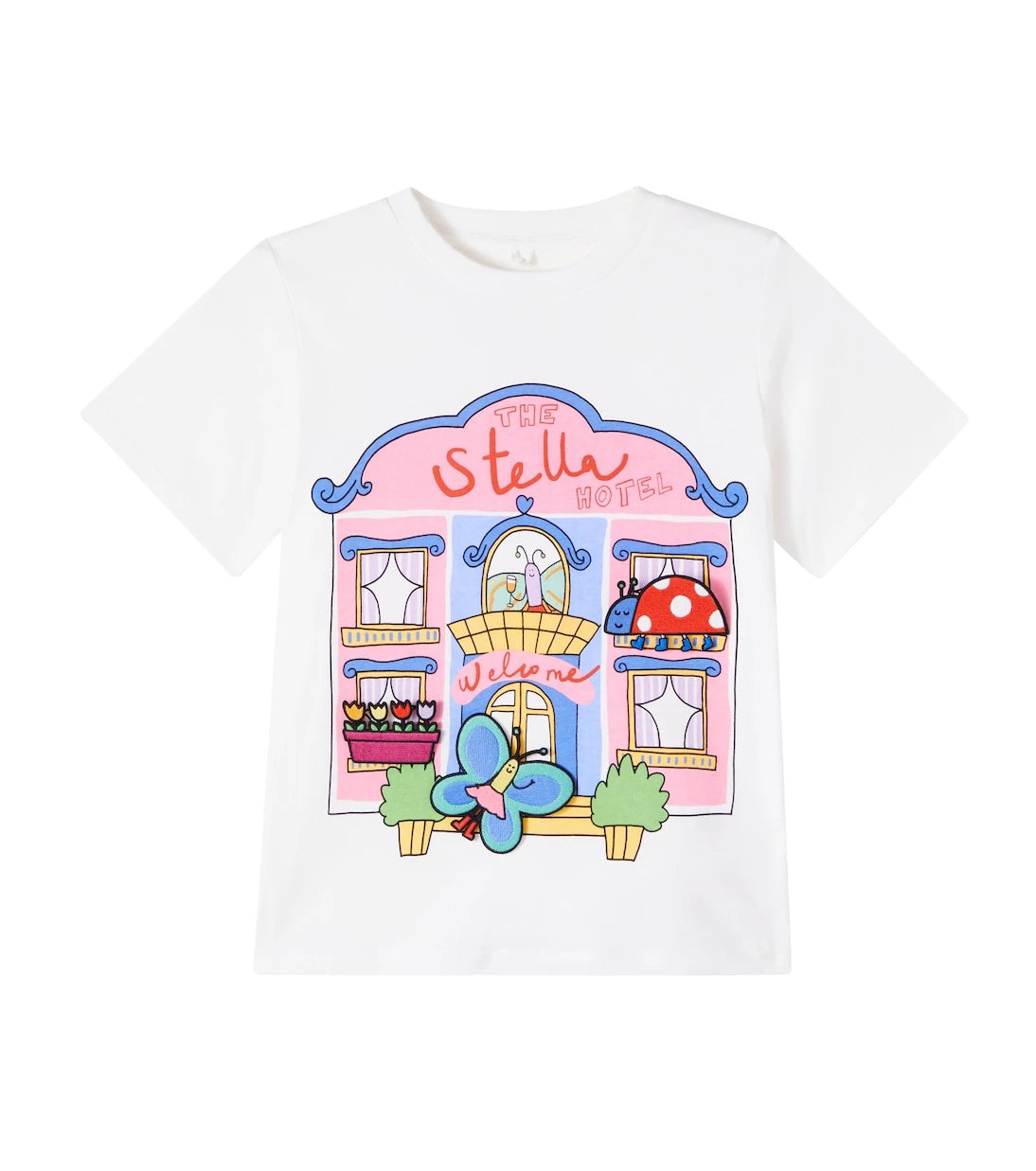 Stella McCartney Kids - Printed cotton-jersey T-shirt