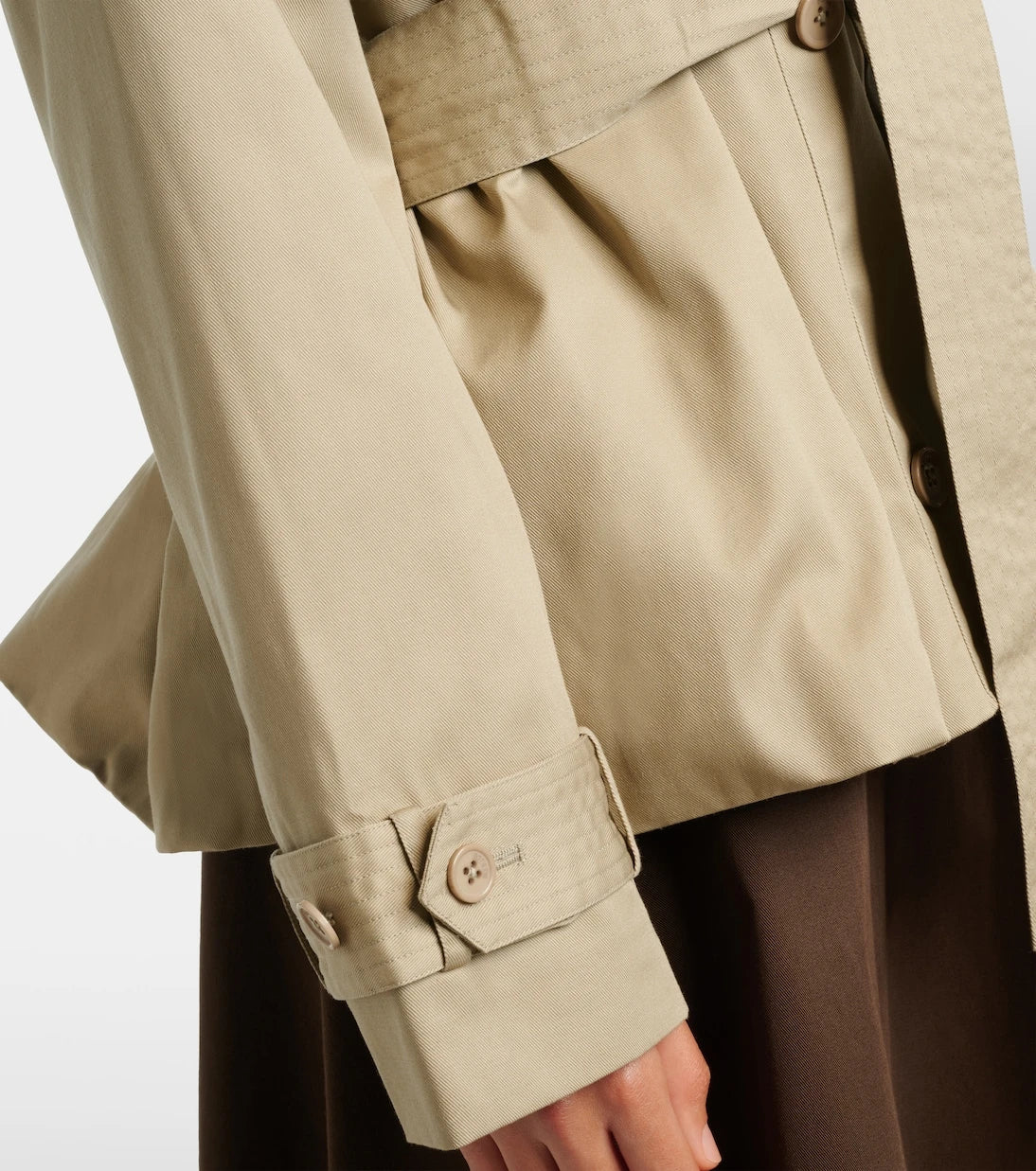 Rotate - Belted double-breasted trench coat