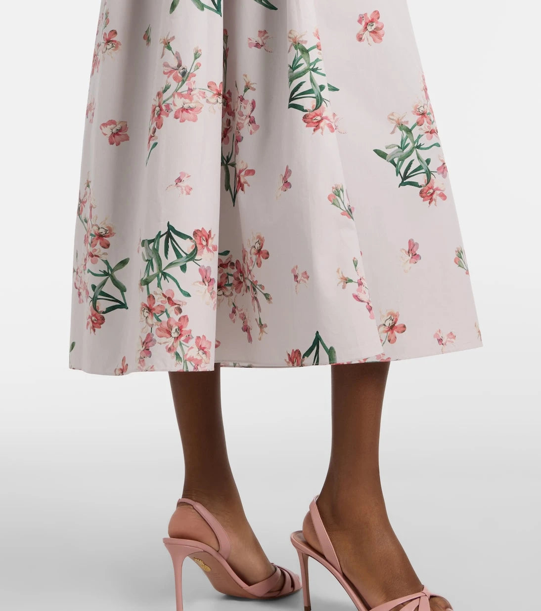 Erdem - Floral cotton shirt dress