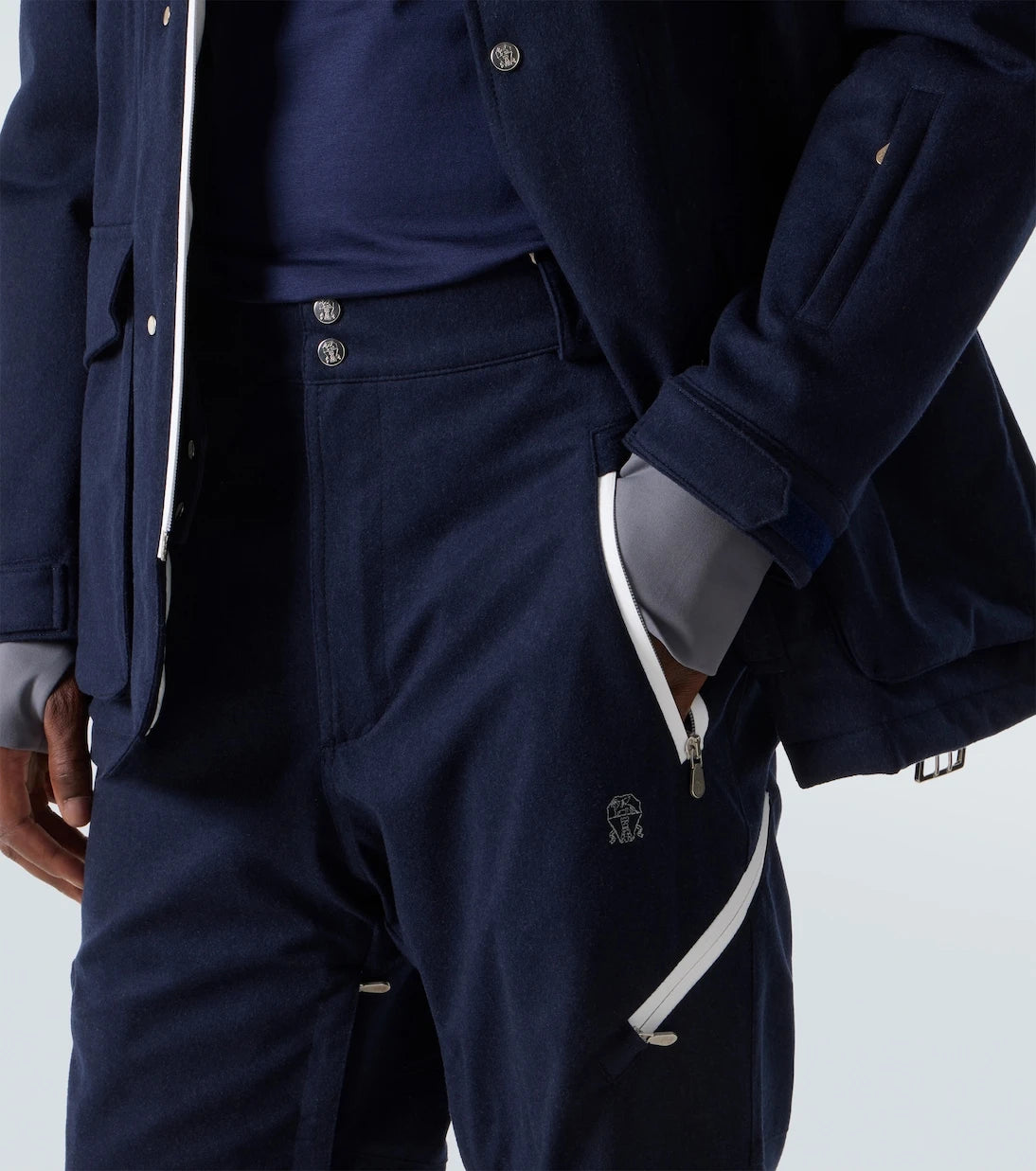 Brunello Cucinelli - Wool ski pants