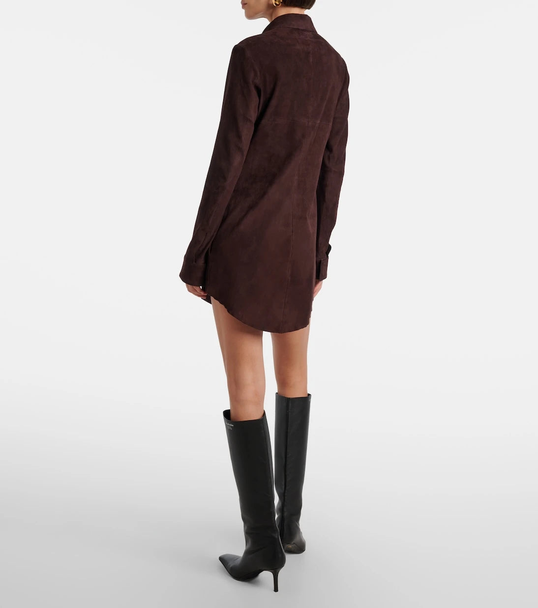 Stouls - Geraldine suede shirt dress