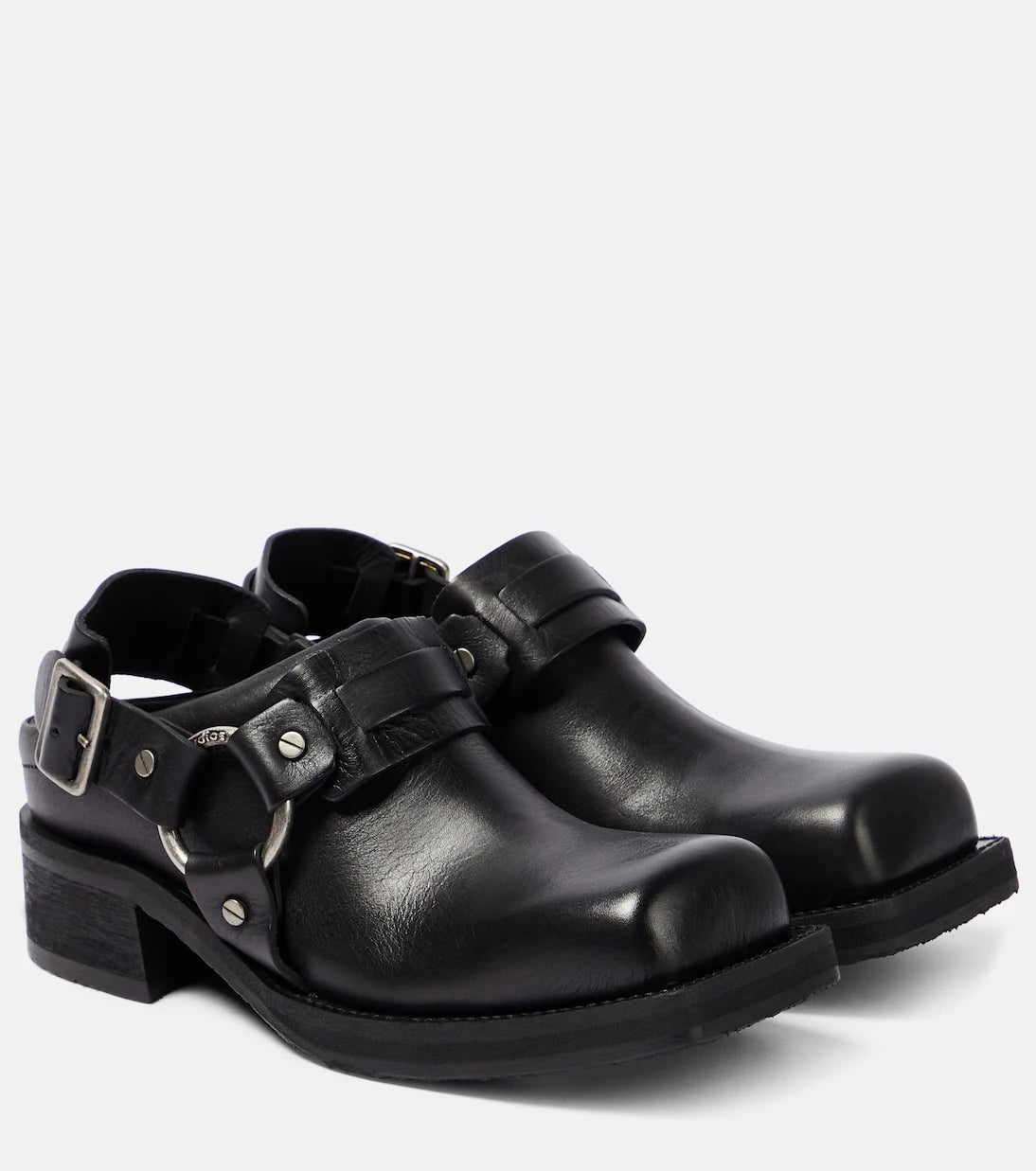 Acne Studios - Balius leather slingback mules