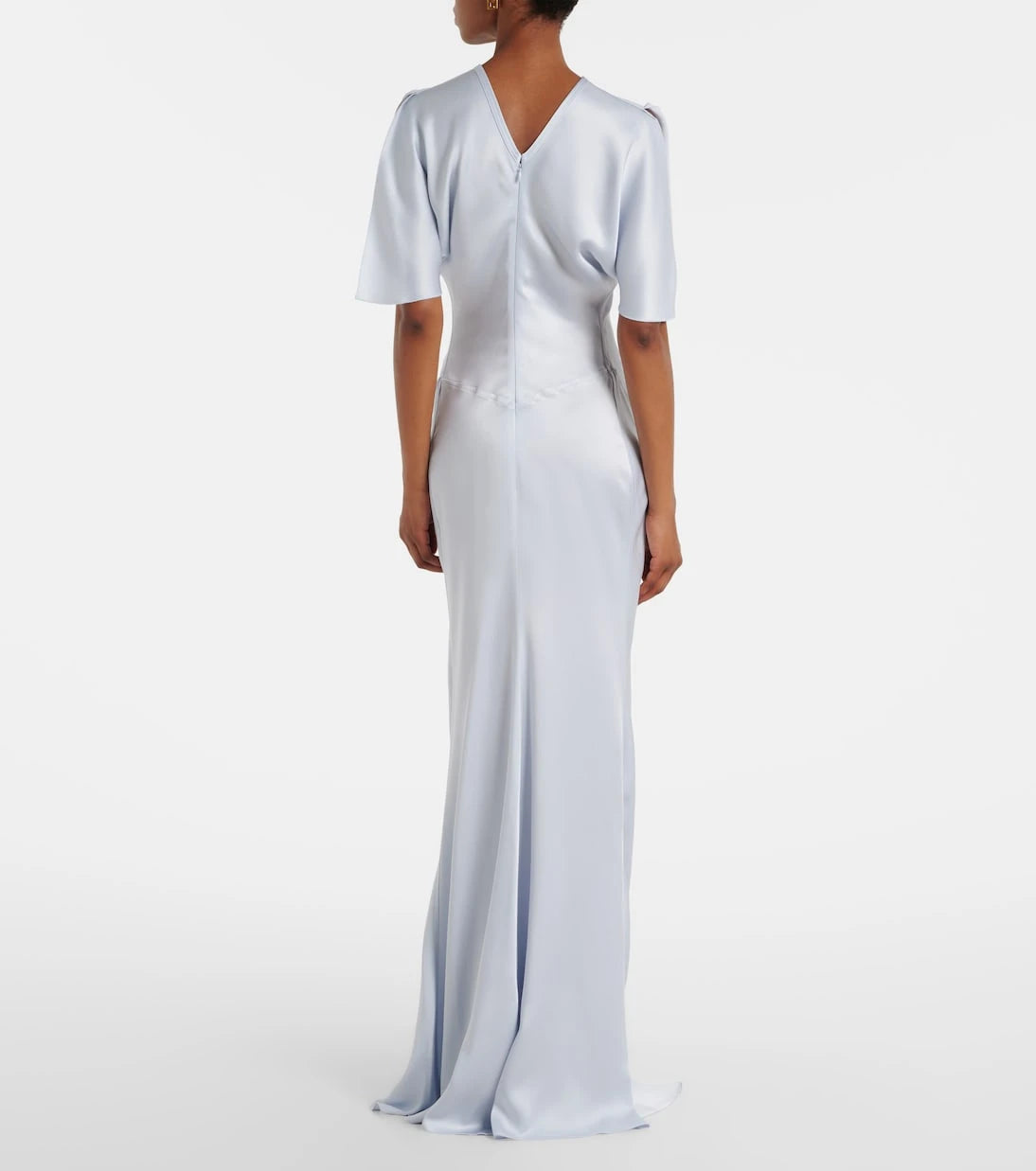 Victoria Beckham - Gathered satin gown