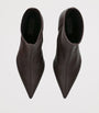 Toteme Brown Nappa Leather Heeled Boots 55