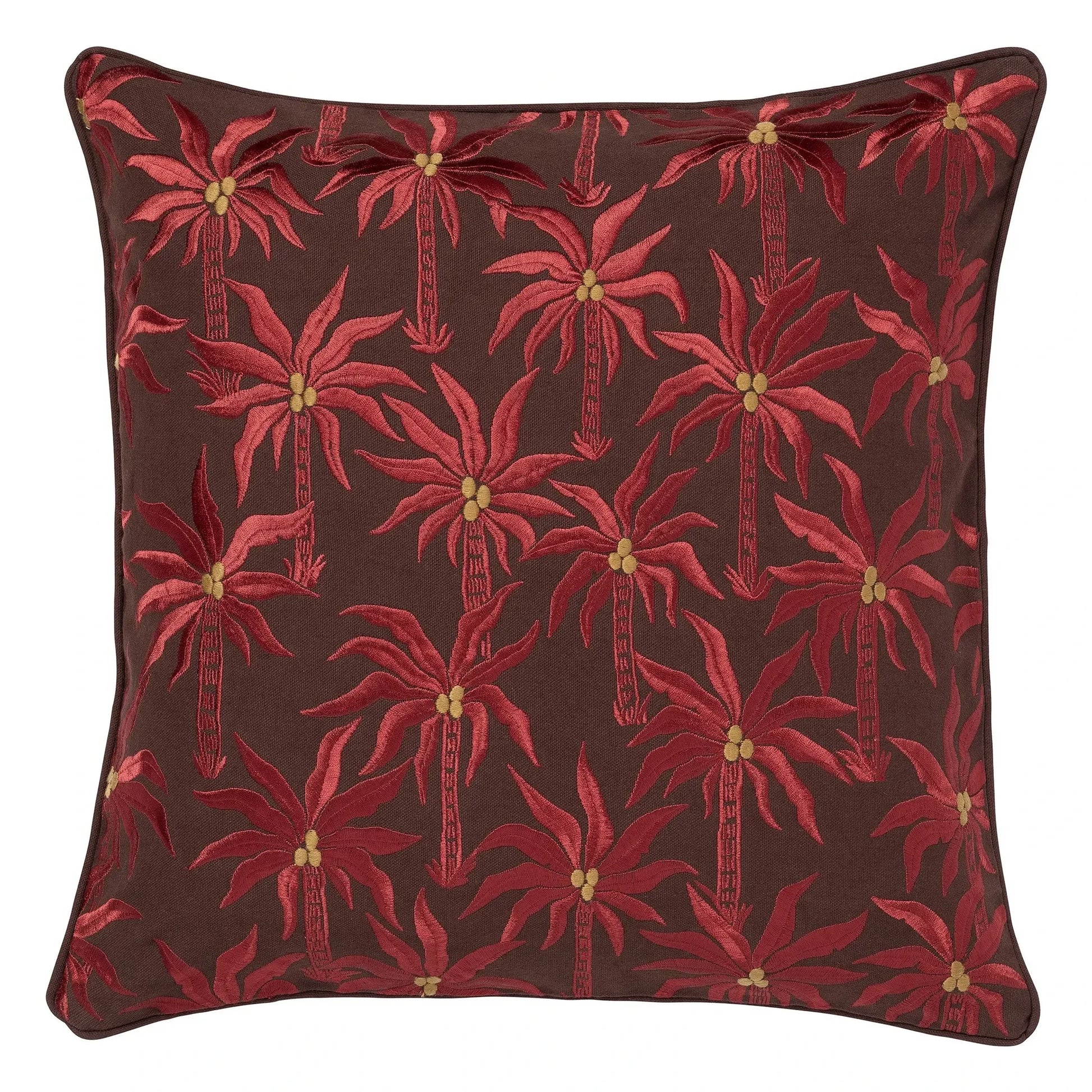 Palais - Laura cushion cover | Chocolate