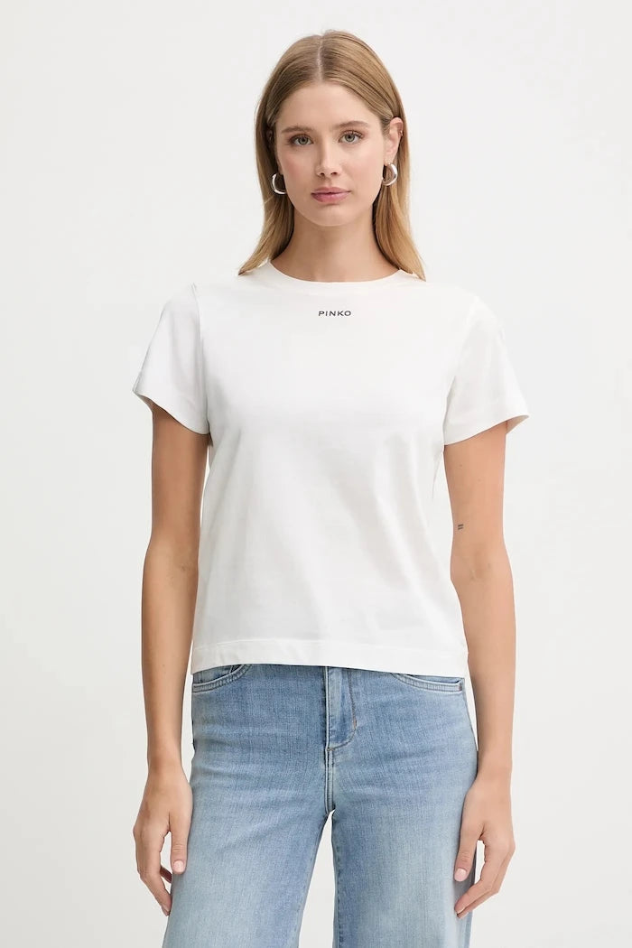 Памучна тениска Pinko