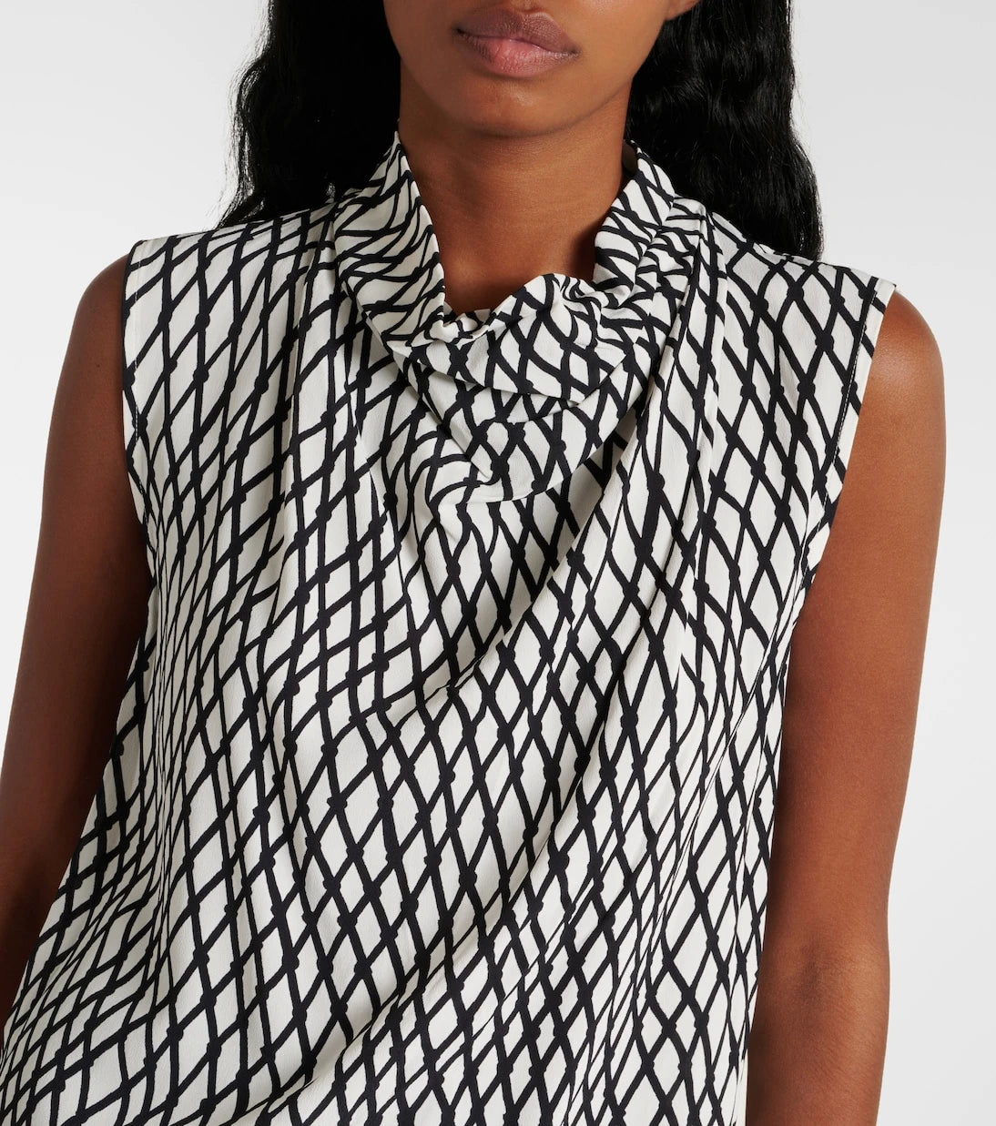 Proenza Schouler - Valerie printed crêpe top