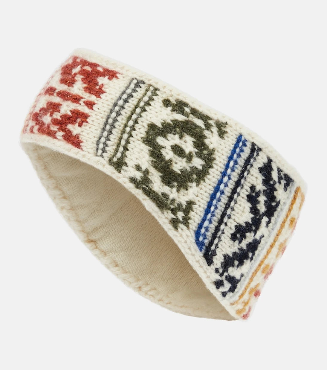 Loro Piana - Bernina jacquard cashmere headband