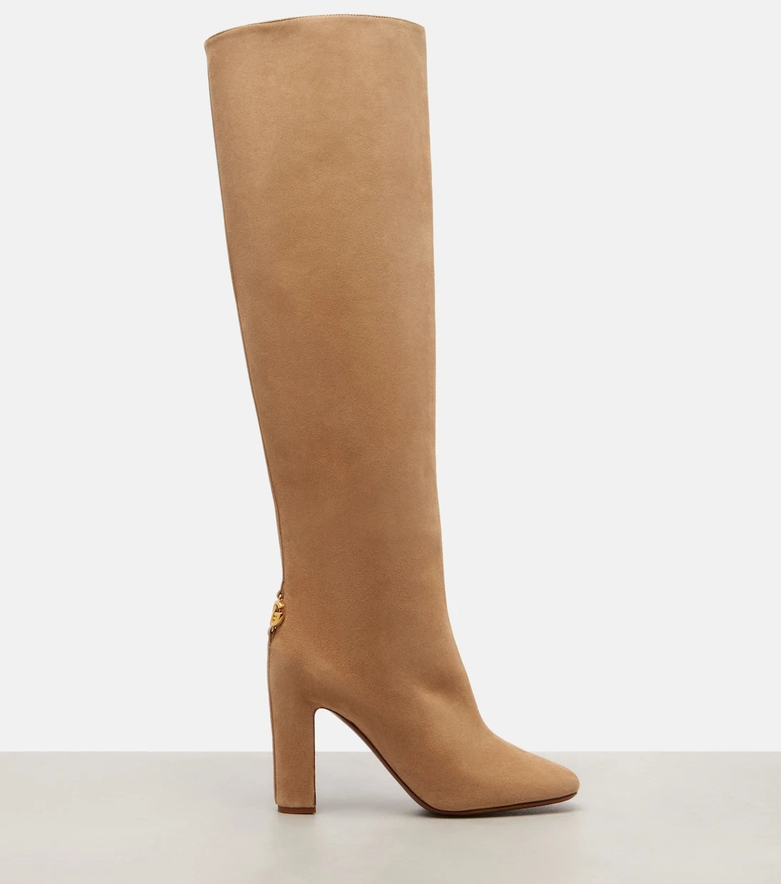 Dolce&Gabbana - Suede over-the-knee boots