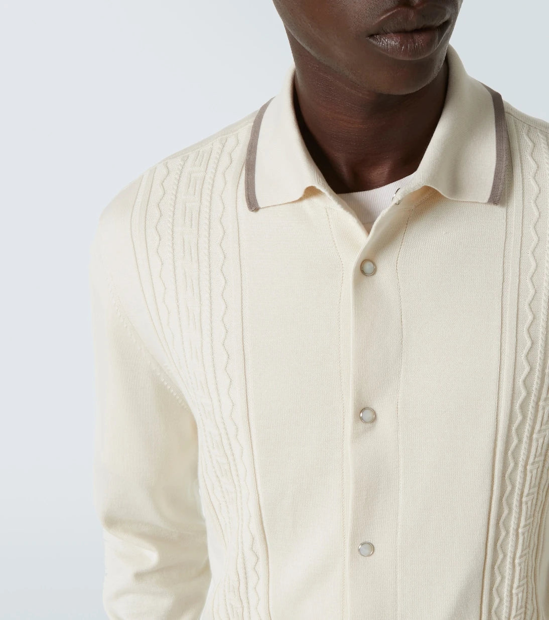 Brunello Cucinelli - Cotton polo sweater